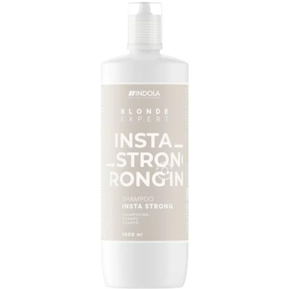 Шампунь для живлення волосся всіх типів кольору блонд - Indola Blonde Expert Insta Strong Shampoo