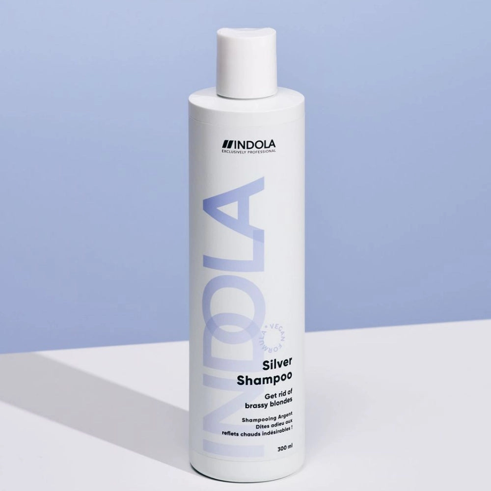 Шампунь для фарбованого волосся з сріблястим ефектом - Indola Color Silver 5