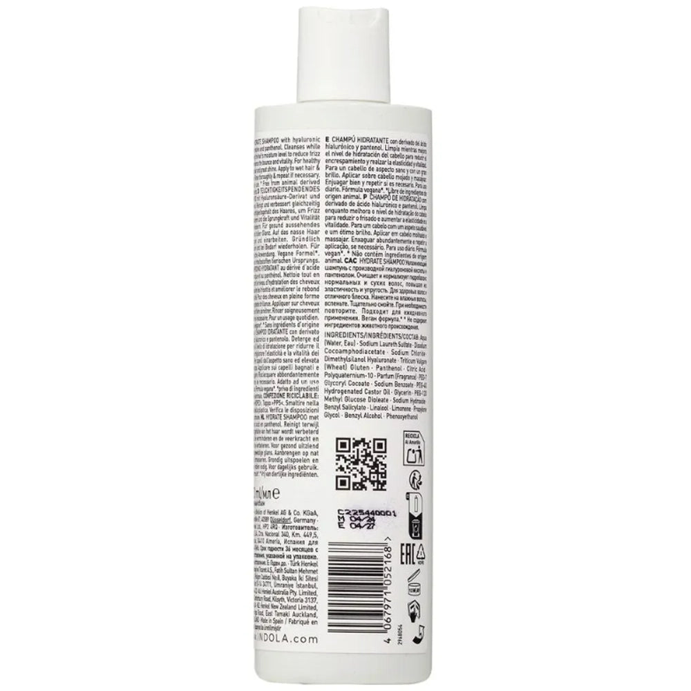 Зволожуючий шампунь - Indola Hydrate Shampoo склад