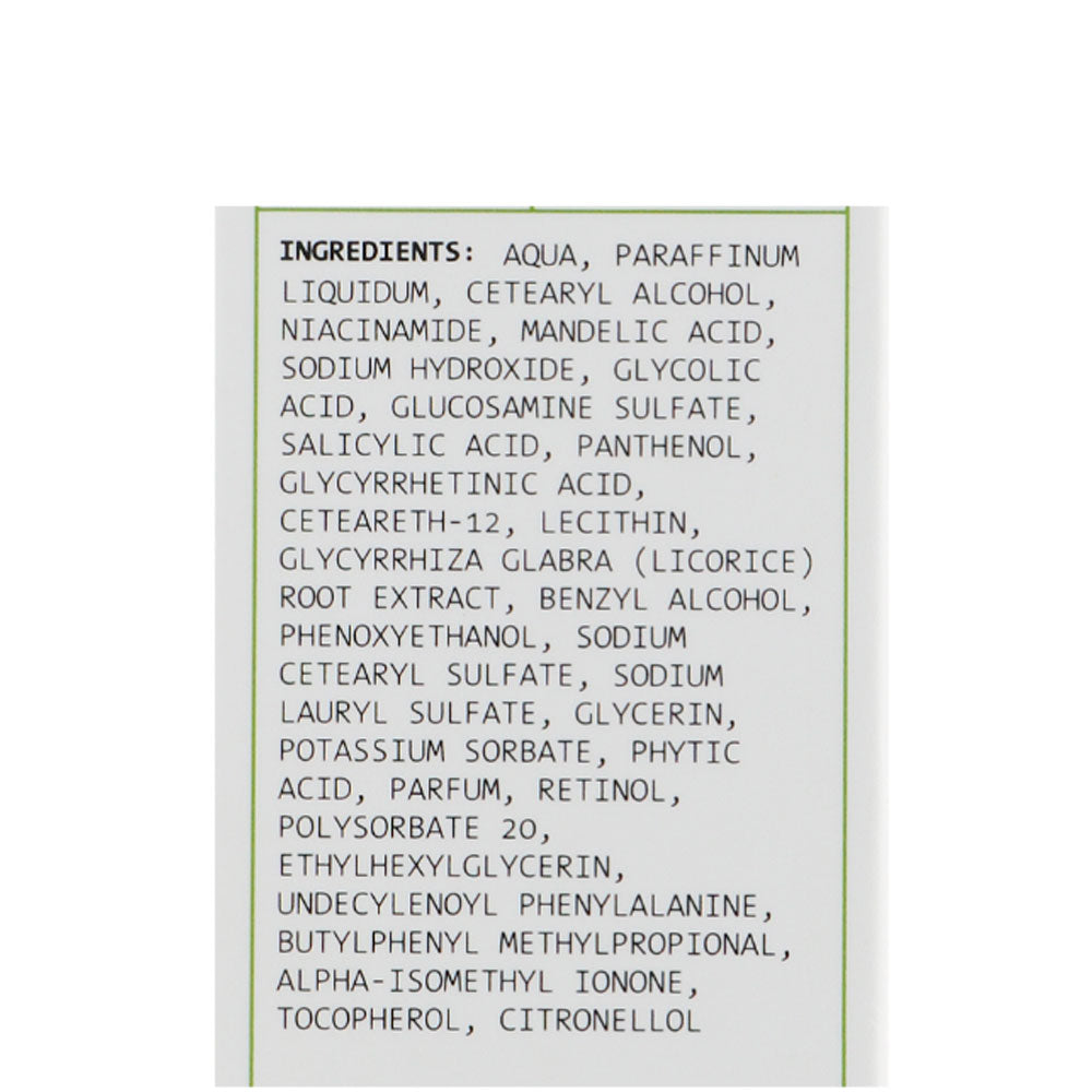 Крем з кислотами, ретинолом для освітлення шкіри - Innoaesthetics склад 2