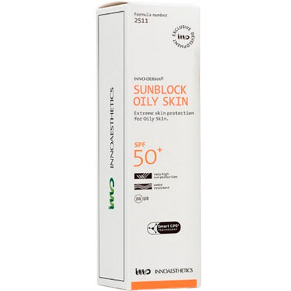 Сонцезахисний крем для жирної шкіри - Innoaesthetics Oily Skin SPF 50