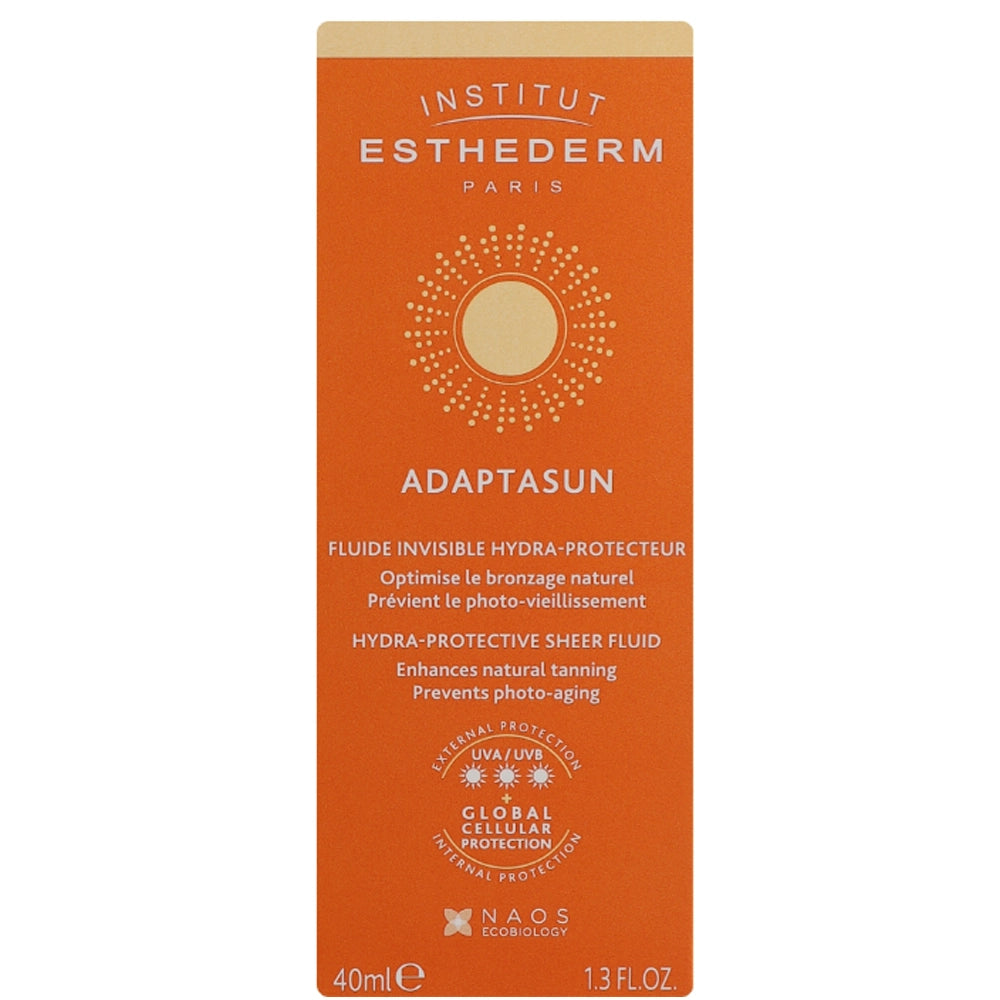 Сонцезахисний флюїд для обличчя - Institut Esthederm Adaptasun упаковка