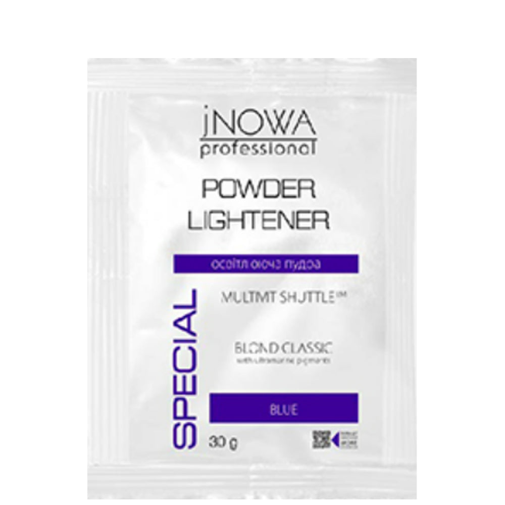 Освітлююча пудра синя з антижовтим ефектом - Jnowa Professional Powder Lightener Blond Classic