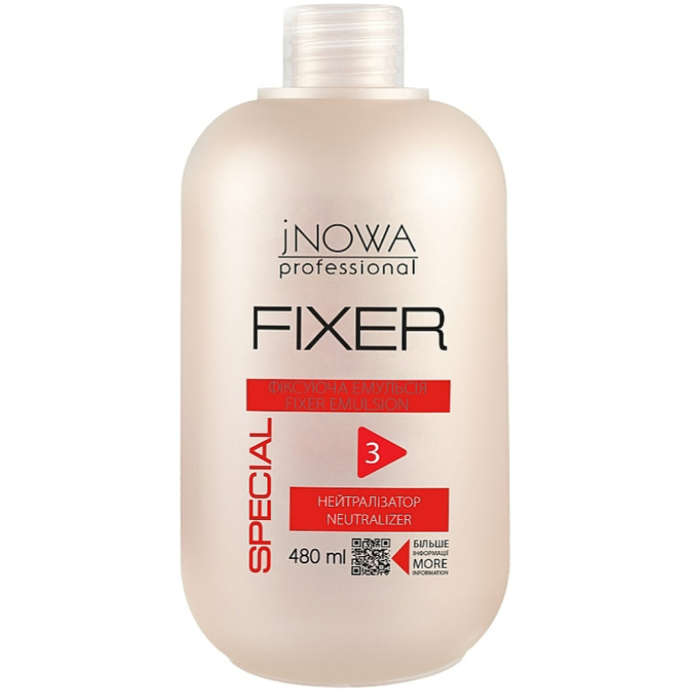 Фиксирующая эмульсия-нейтрализатор после завивки - Jnowa Professional Special Fixer Emulsion