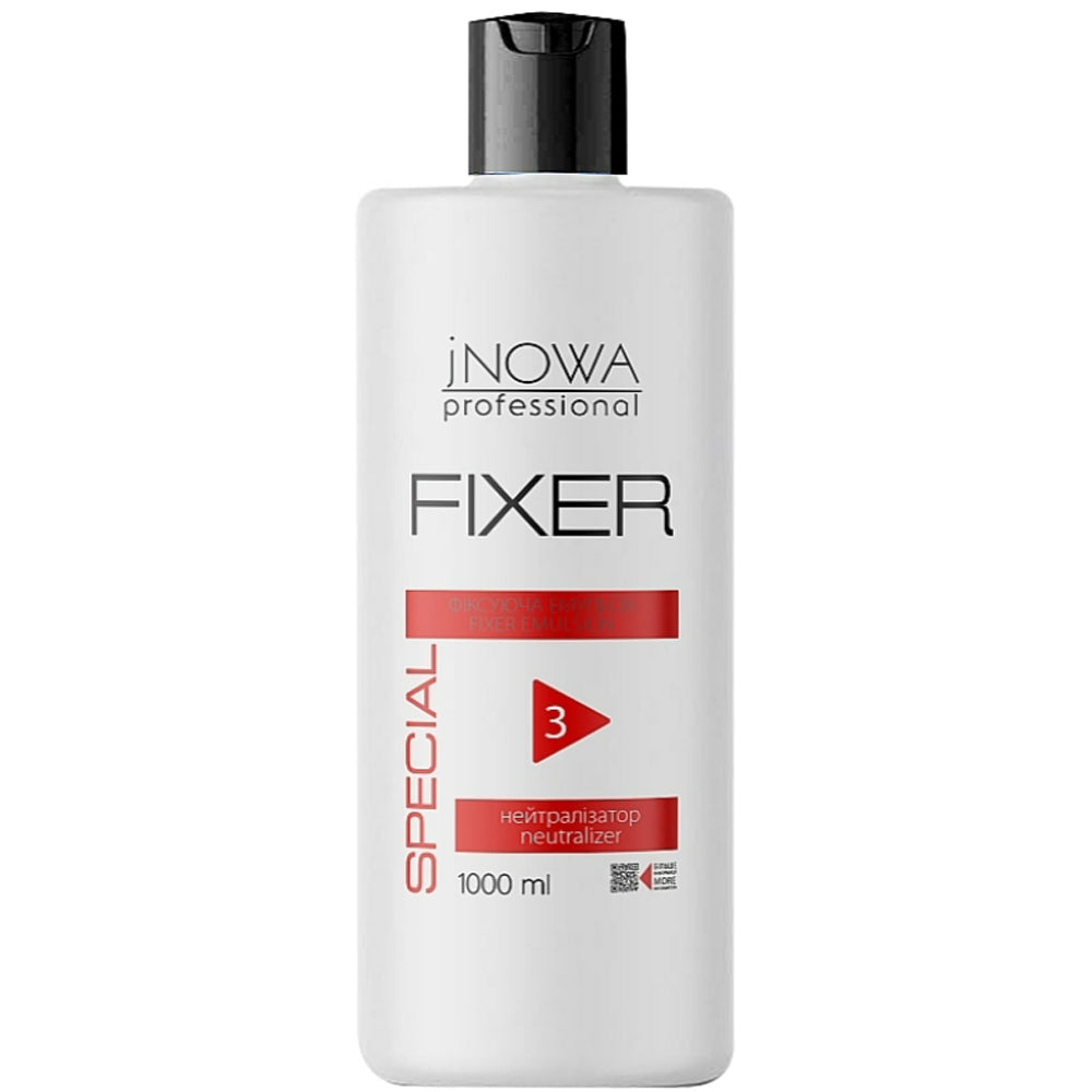 Фиксирующая эмульсия-нейтрализатор после завивки - Jnowa Professional Special Fixer Emulsion
