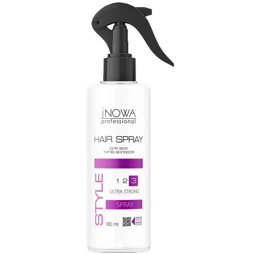 Жидкий лак ультрасильной фиксации - Jnowa Professional Style Ultra Strong Spray