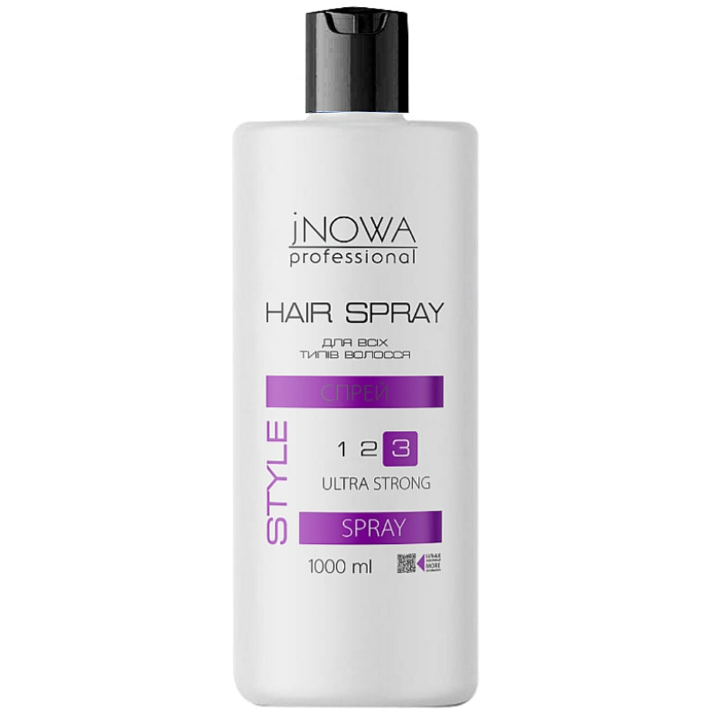 Рідкий лак ультрасильної фіксації - Jnowa Professional Style Ultra Strong Spray