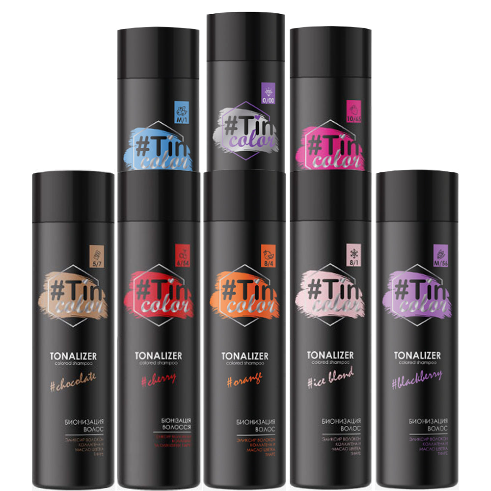 Тонуючий шампунь для волосся Тоналайзер 250 мл - Jnowa Professional Tin Color Tonalizer Shampoo