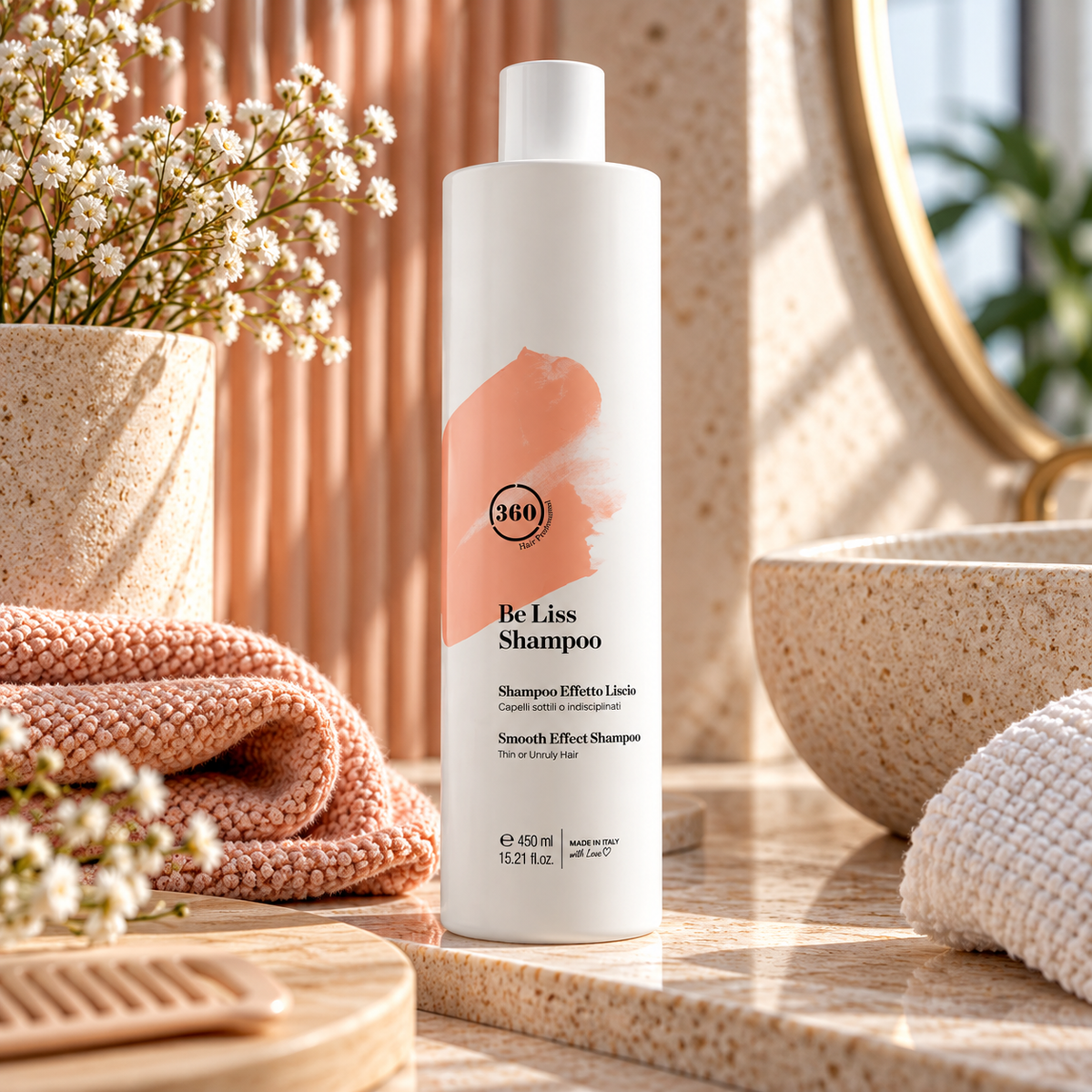 Шампунь з ефектом розгладження - Kaaral 360 фото