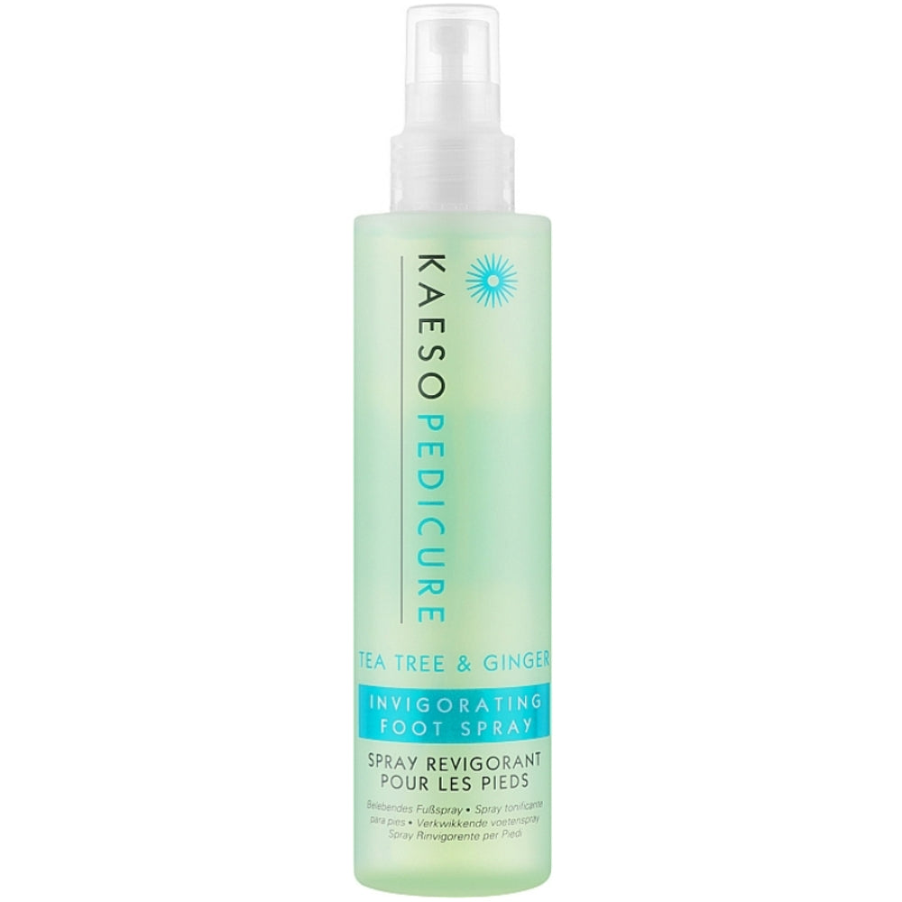 Освежающий спрей для ног Чайное дерево и имбирь - Kaeso Pedicure Tea Tree & Ginger Invigorating Foot Spray