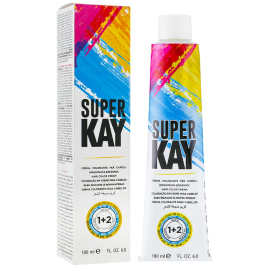 KayPro Super Kay Hair Color Cream 180 ml – Крем-фарба для волосся з вмістом ультрафлексу 180 мл