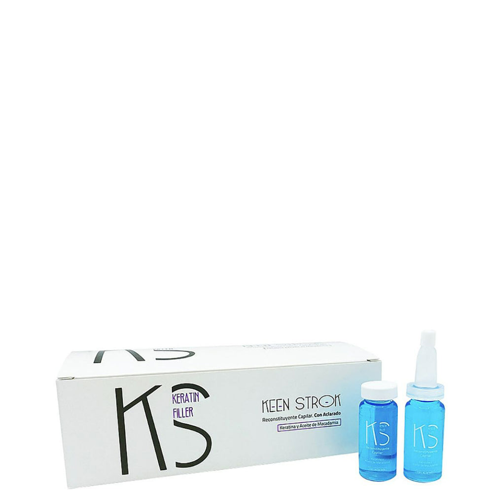 Кератиновый филлер для волос с маслом макадамии - Keen Strok Keratin Filler