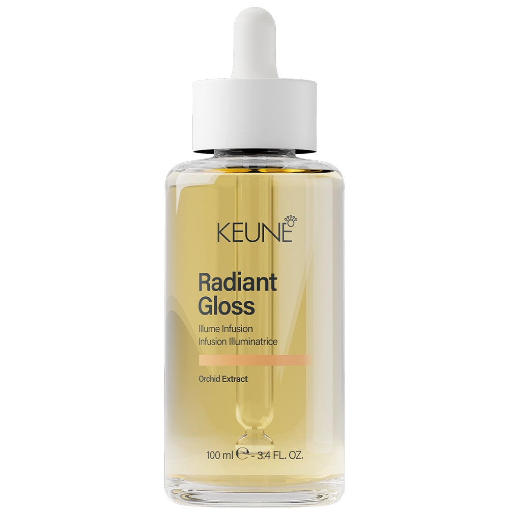 Незмивна сироватка з термозахистом для посилення блиску тьмяного волосся - Keune Radiant Gloss