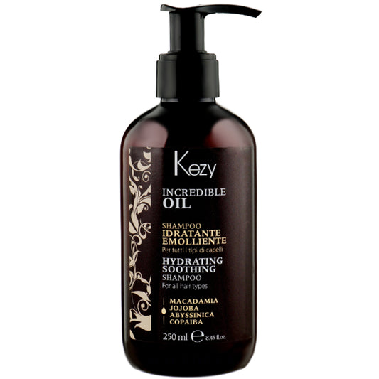 Шампунь зволожуючий для волосся - Kezy Incredible Oil Hydrating Shampoo