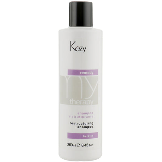 Відновлюючий шампунь для волосся з кератином - Kezy Remedy Restructuring Shampoo