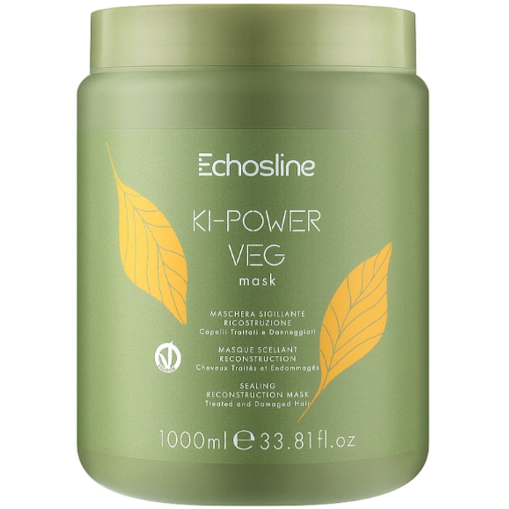 Маска для реконструкції волосся - Echosline Vegan Ki-Power Mask