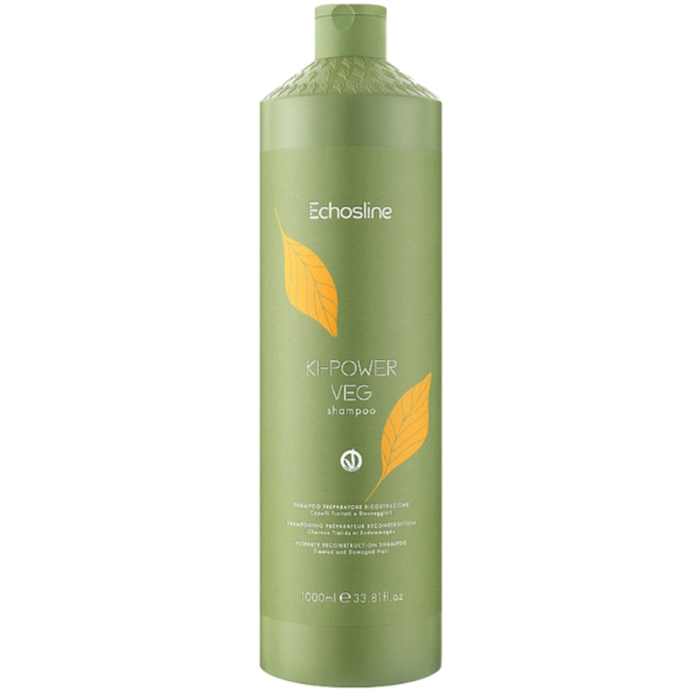 Шампунь для реконструкції волосся - Echosline Vegan Ki-Power Shampoo