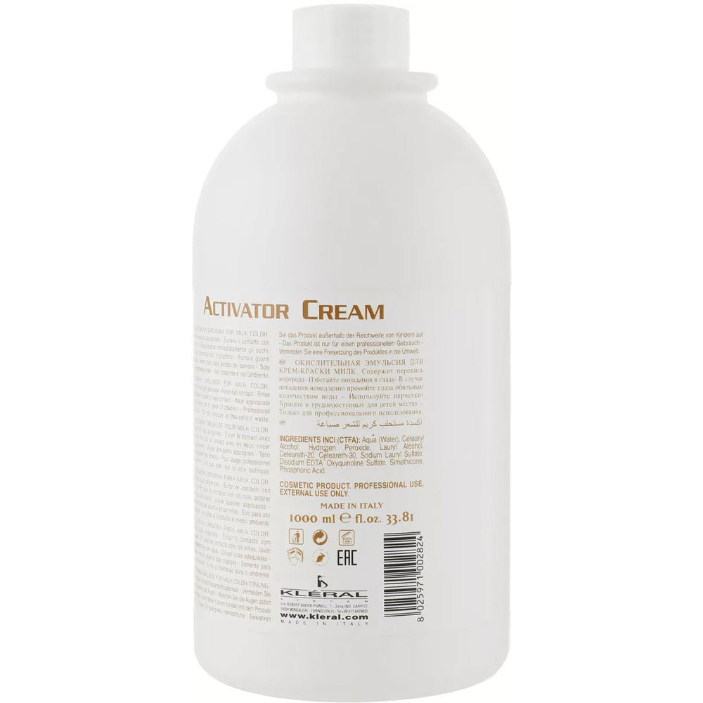 Окислювач безаміачний - Kleral System Milk Color Activator Cream
