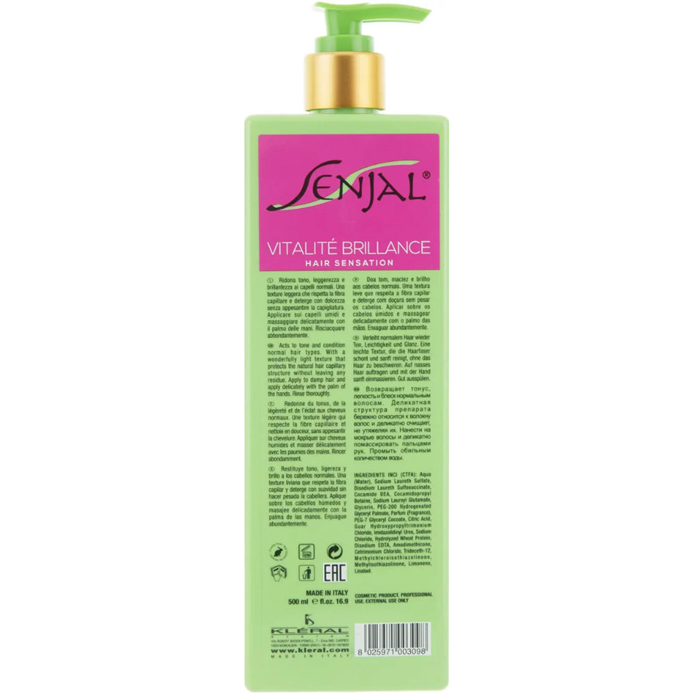 Kleral System Senjal Vitalizing Gel Shampoo - Шампунь-гель для восстановления волос