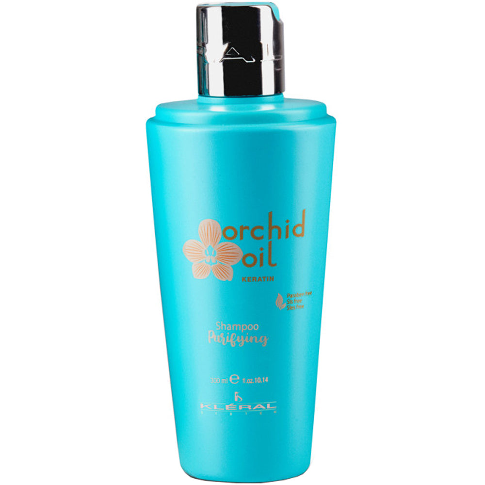 Шампунь очищуючий безсульфатний - Kleral System Orchid Oil Keratin Purifying Shampoo
