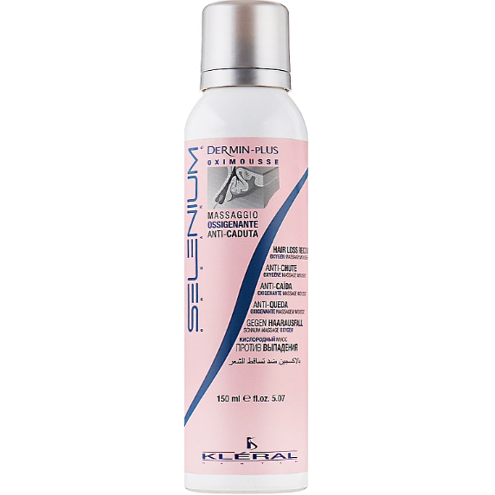 Kleral System Selenium Dermin Plus Oxi Mousse - Мус проти випадіння волосся
