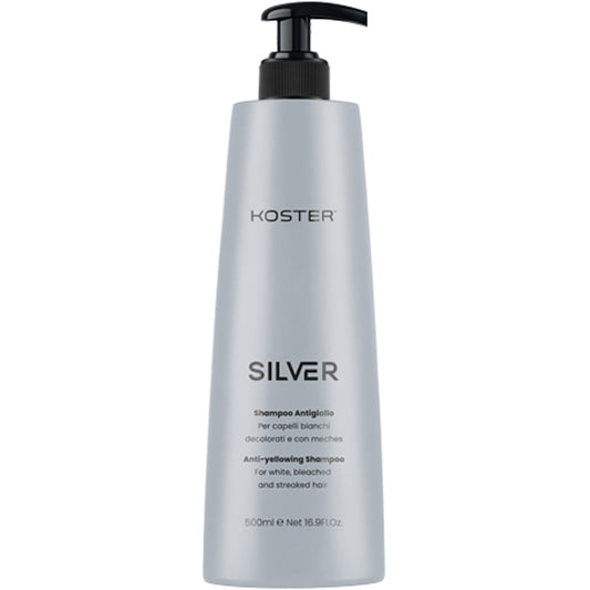 Шампунь проти жовтизни волосся - Koster Silver Anti-Yellow Shampoo