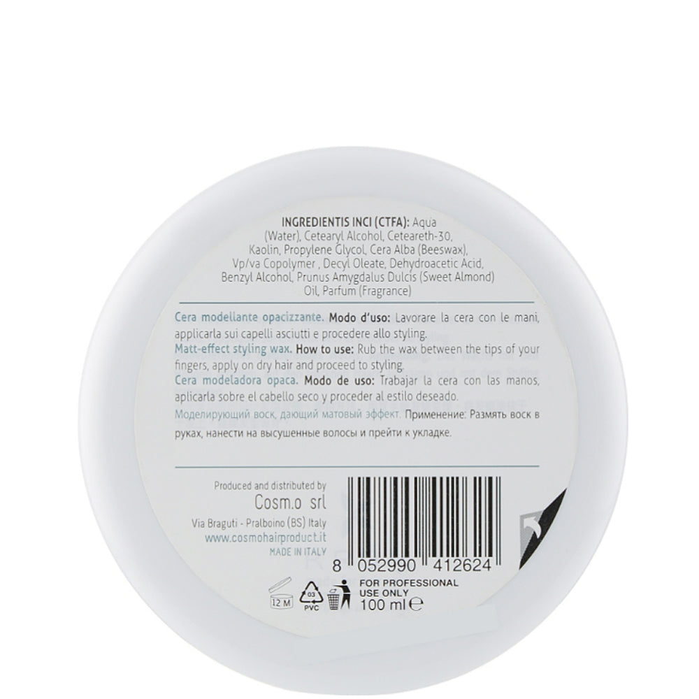 Моделювальний віск з матовим ефектом - Krom K Mat Styling Wax