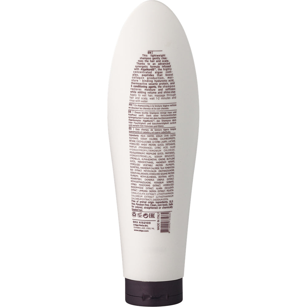 Увлажняющий шампунь с пептидами для тонких волос - L&