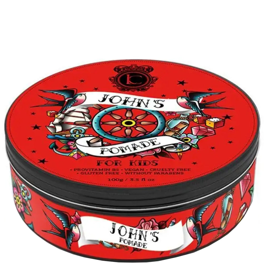 Детская помада для стайлинга волос сильной фиксации персик - Lavish Care Kids Pomade John&