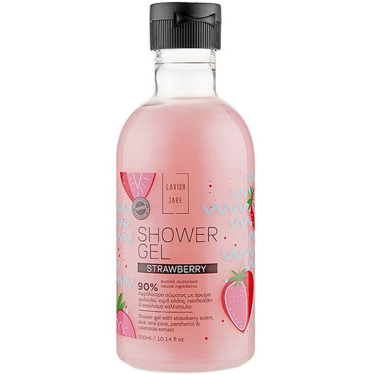 Гель для душу з ароматом полуниці - Lavish Care Shower Gel Strawberry
