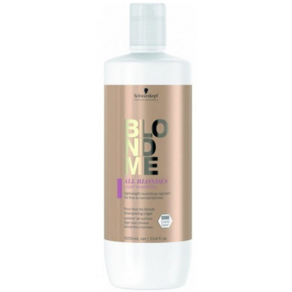 Питательный шампунь для волос - Schwarzkopf BlondMe Bond Repair Nourishing Shampoo