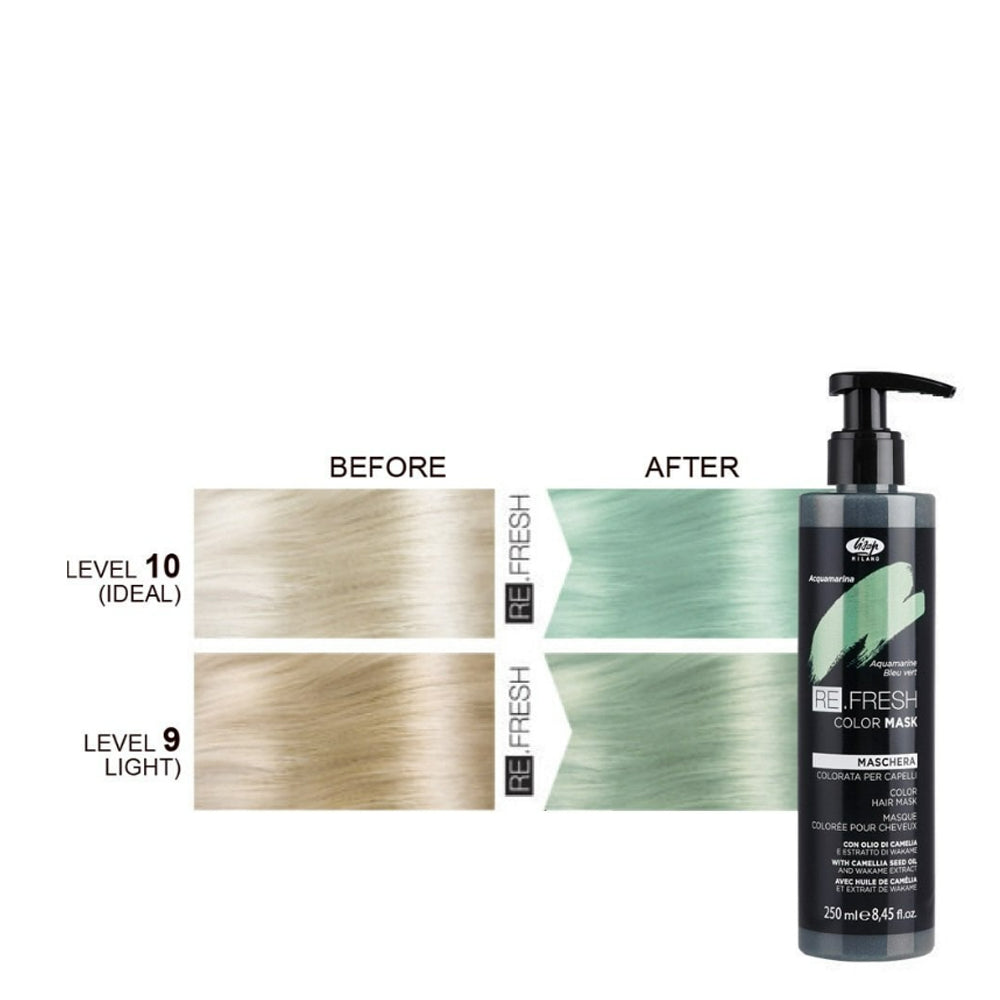 Безаміачна тонуюча маска для волосся 250 мл - Lisap Re.Fresh Color Mask