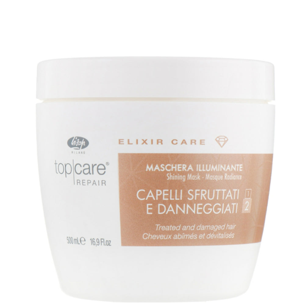 Lisap Top Care Repair Elixir Care Shining Mask - Маска для блеска волос