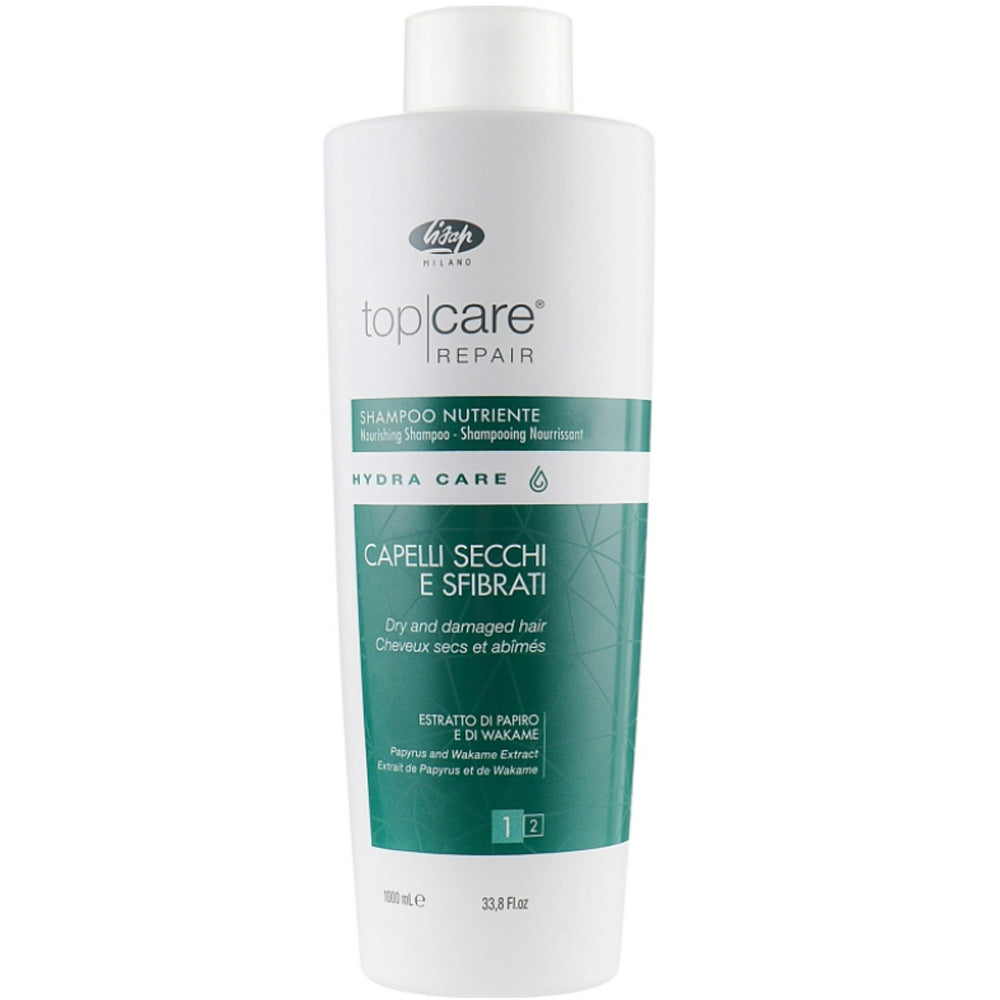 Lisap Top Care Repair Hydra Care Nourishing Shampoo - Безсульфатный питательный шампунь