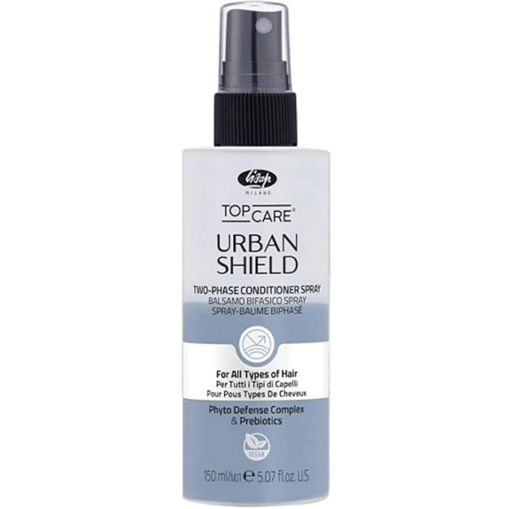 Двофазний спрей-кондиціонер з пребіотиками та фітокомплексом - Lisap Urban Shield Anti-Pollution Bi-Phase Conditioner Spray