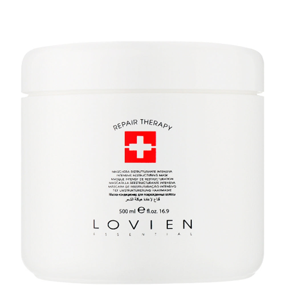 Маска-кондиціонер для пошкодженого волосся - Lovien Essential 500 мл