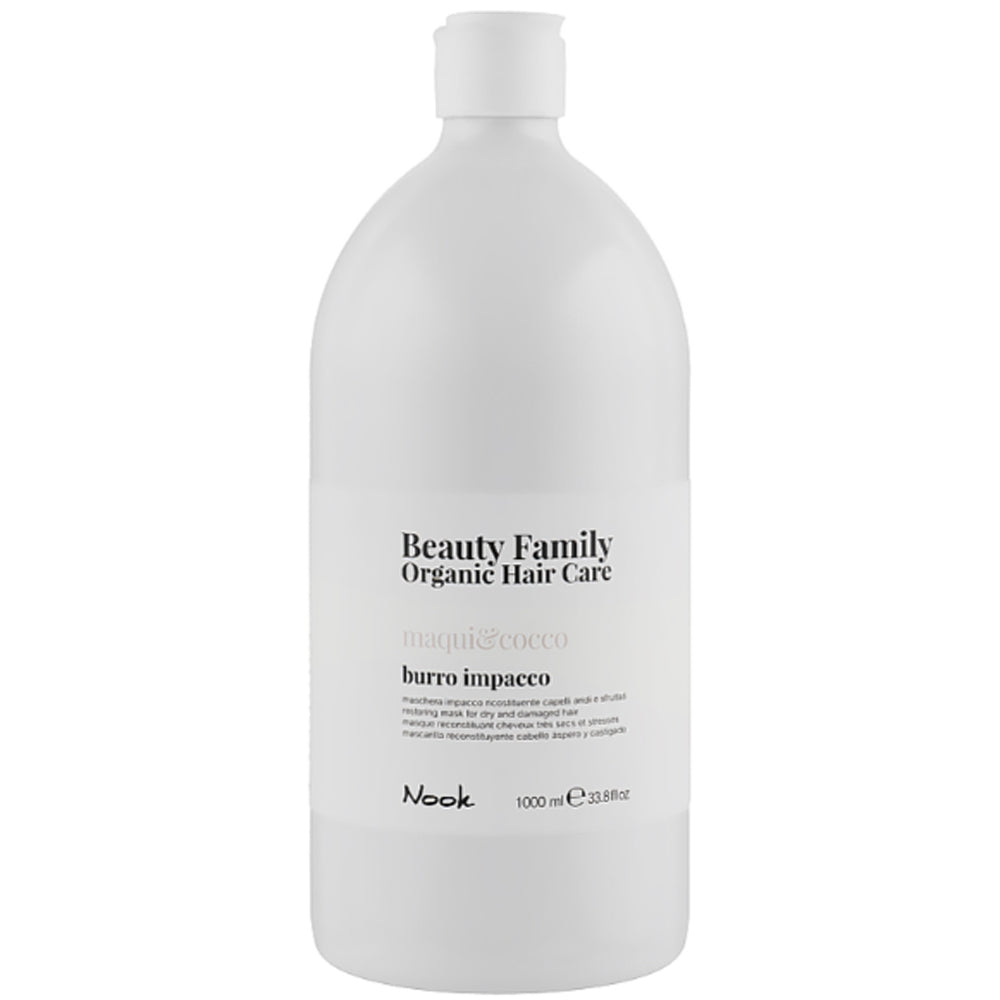 Восстанавливающий кондиционер для сухих и поврежденных волос - Nook Beauty Family Maqui & Cocco Crema Souffle