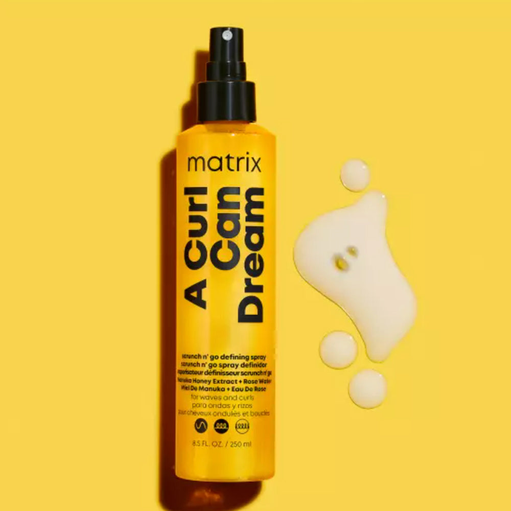Несмываемый спрей для подчеркивания завитков вьющихся волос - Matrix A Curl Can Dream Scrunch N&