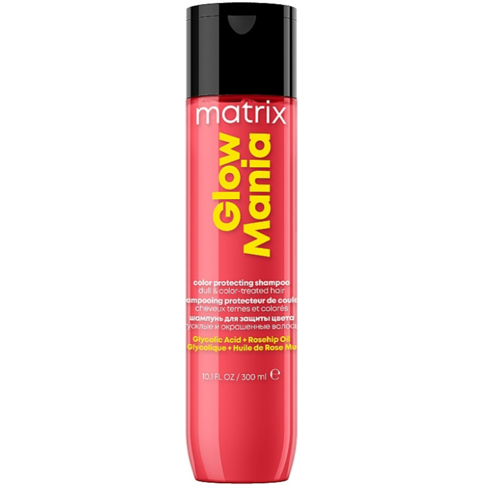Шампунь з ефектом ламінування для захисту кольору - Matrix Glow Mania Color Protecting Shampoo