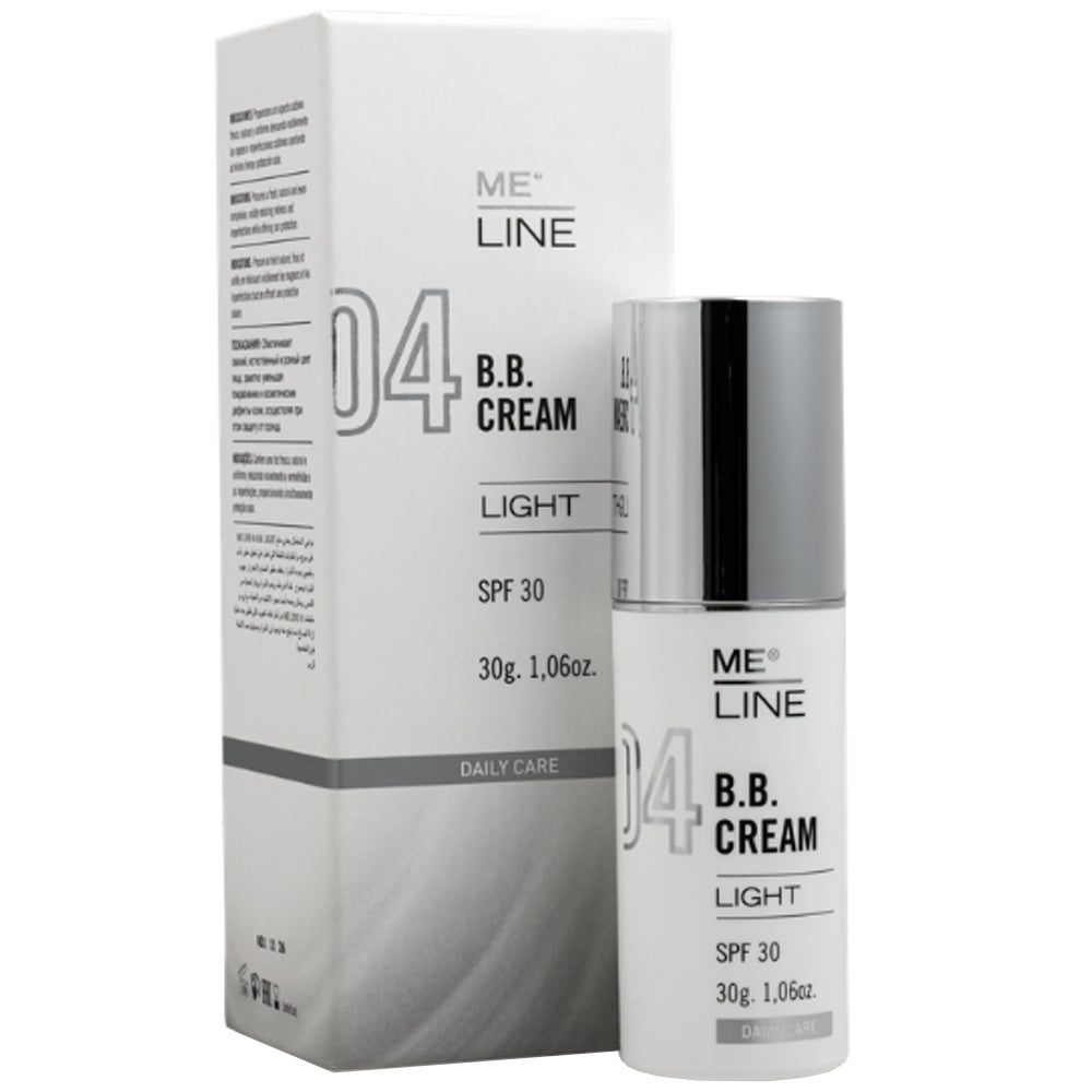Me Line 04 BB Light - Тональный ВВ крем для лица SPF 30 (тон светлый)