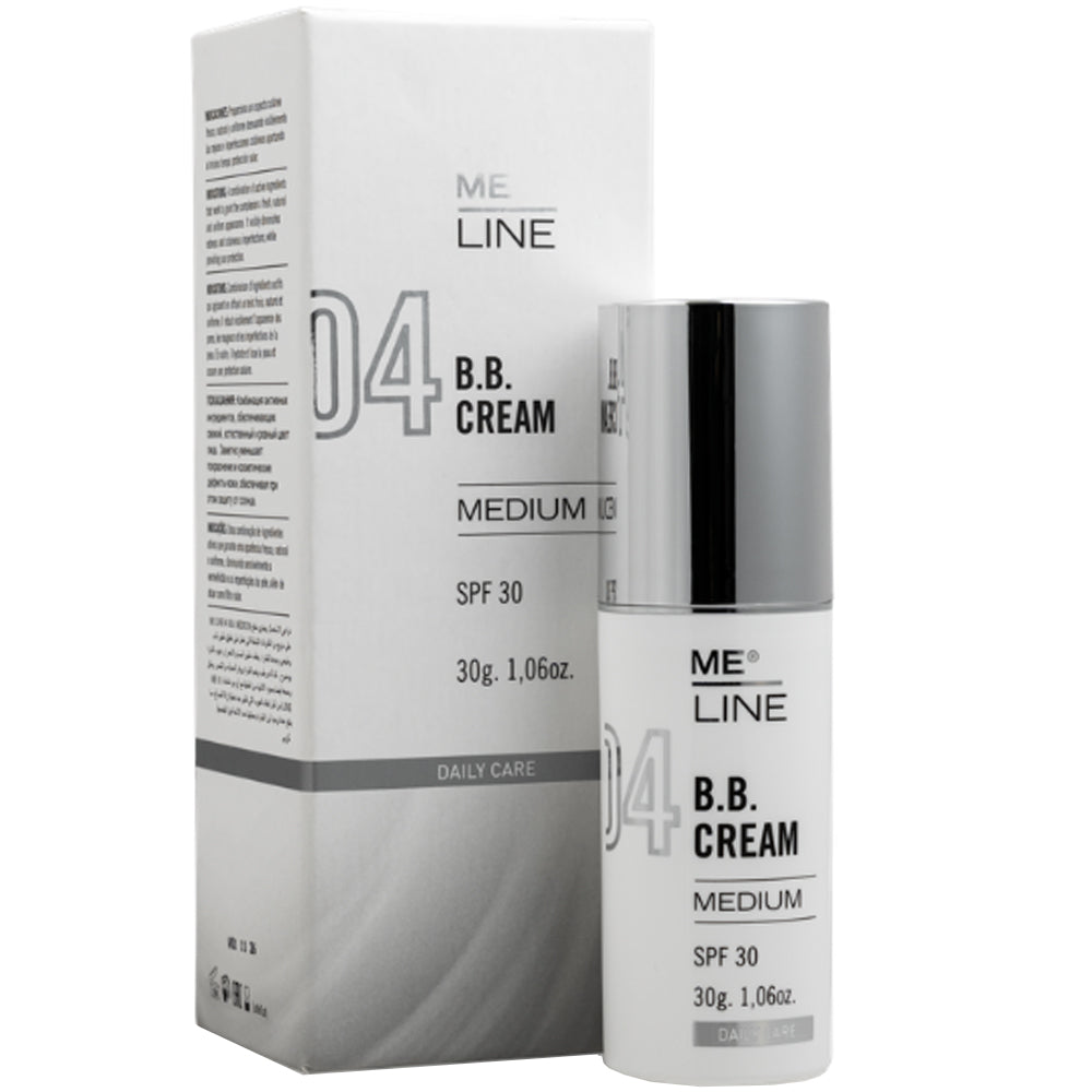 Me Line 04 BB Medium - Тональный ВВ крем для лица SPF 30 (тон средний)