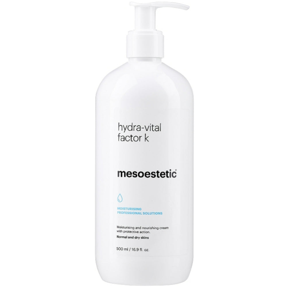 Зволожуючий крем фактор К Mesoestetic 500 мл
