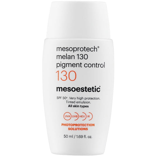 Mesoestetic Mesoprotech Melan 130 + Pigment Control SPF 50 - Тональний сонцезахисний крем Пігмент контроль