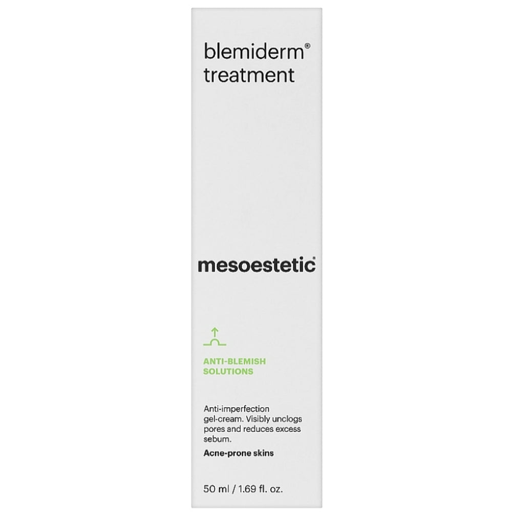 крем-гель для жирної шкіри з акне - Mesoestetic упаковка