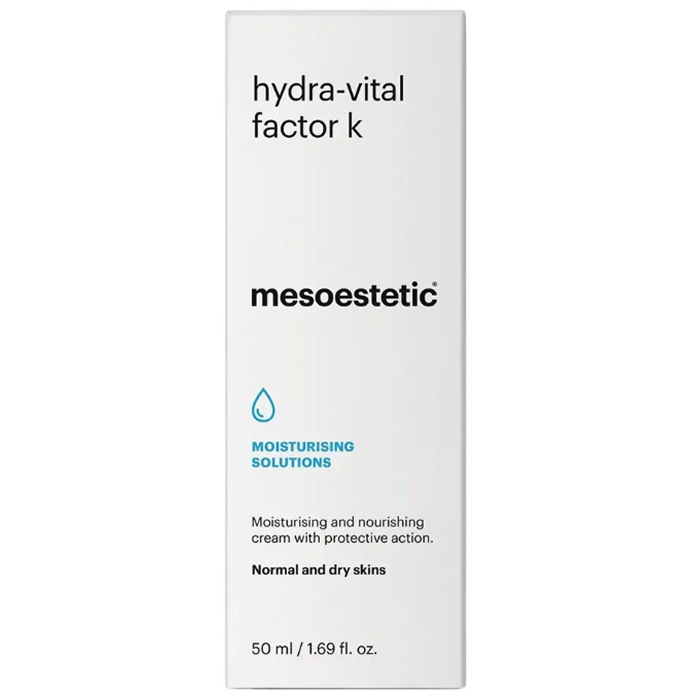 Зволожуючий крем фактор К Mesoestetic упаковка