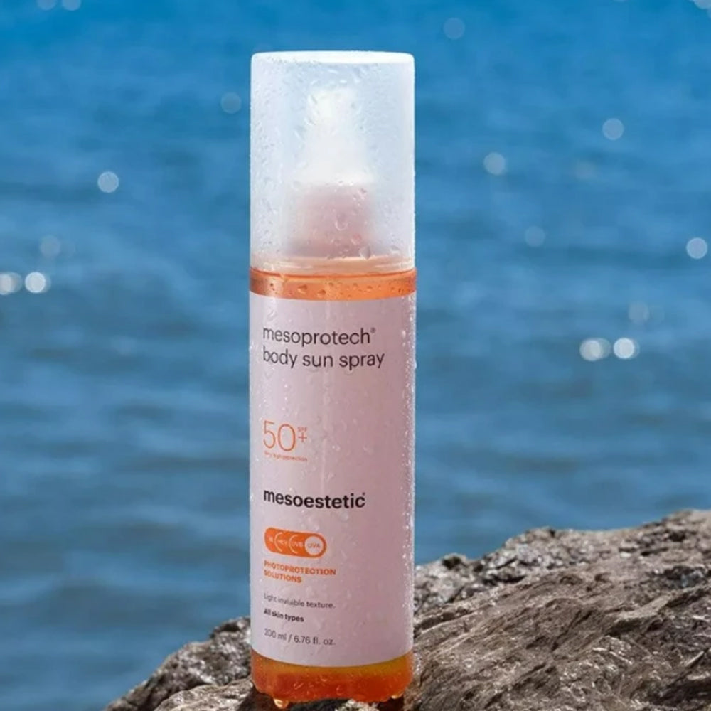 Сонцезахисний спрей для тіла - Mesoestetic Mesoprotech 2