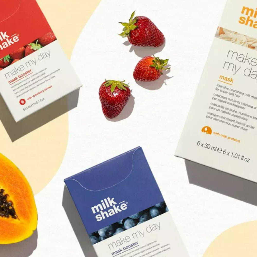 Бустер для маски для волосся "Чорниця" - Milk Shake Make My Day Mask Booster