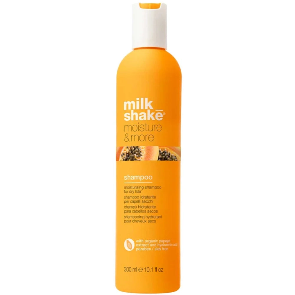 Шампунь для сухого та зневодненого волосся - Milk Shake Moisture & More 300 мл