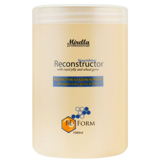 Mirella Professional Bee Form Nourishing Reconstructor - Відновлюючий крем-кондиціонер з маточним молочком і пшеничними протеїнами