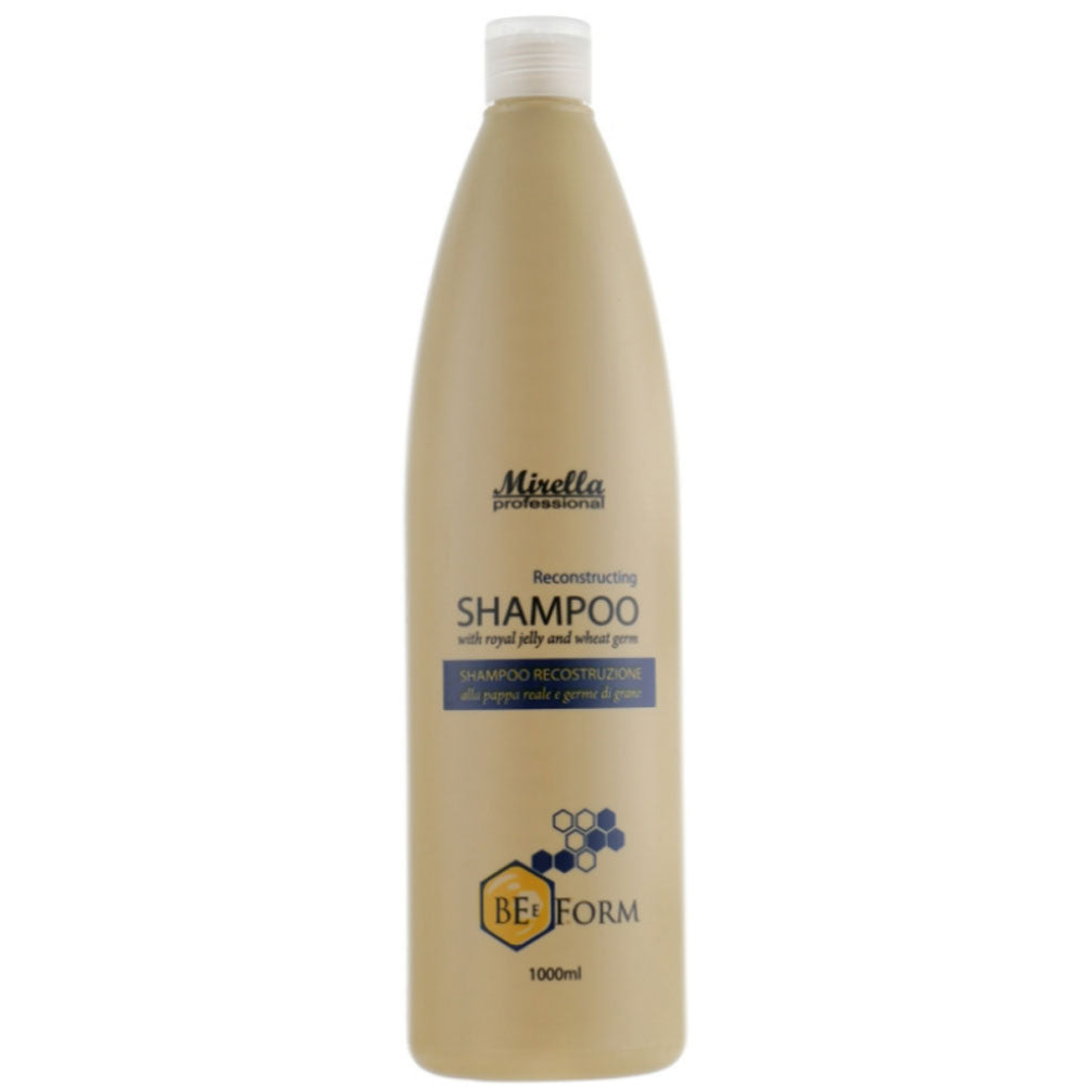 Mirella Professional Bee Form Reconstructing Shampoo - Відновлюючий шампунь з маточним молочком і пшеничними протеїнами